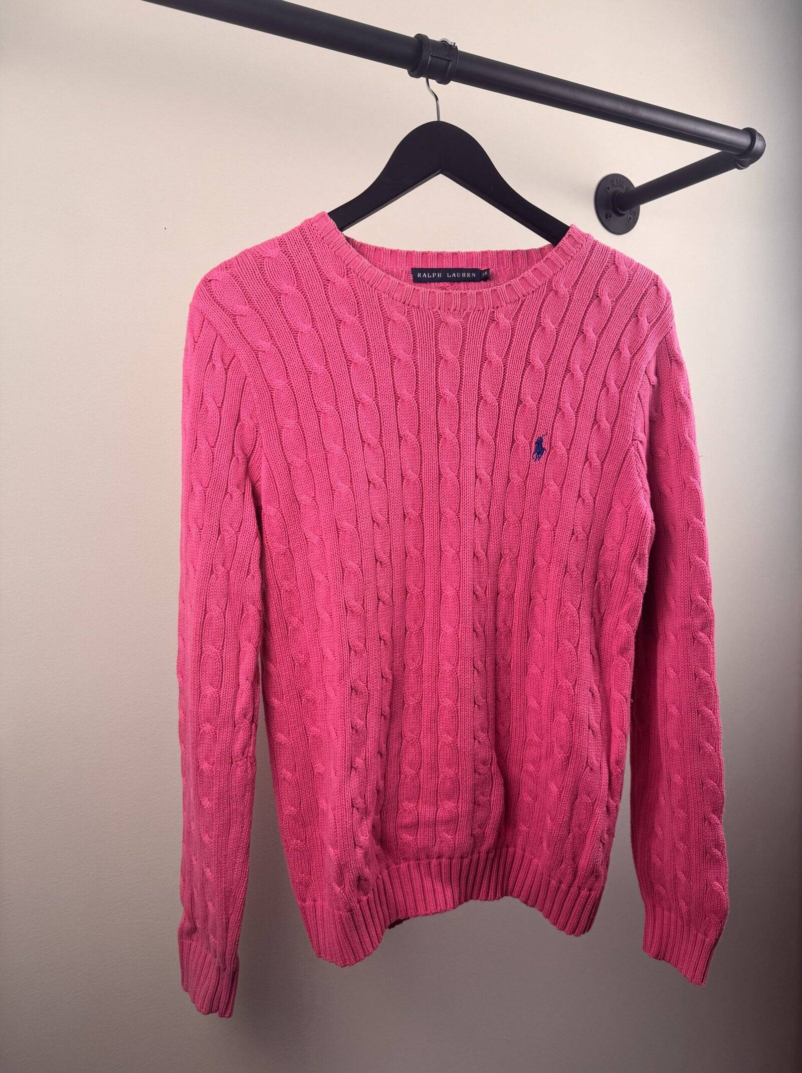 Ralph Lauren cable knit (L)